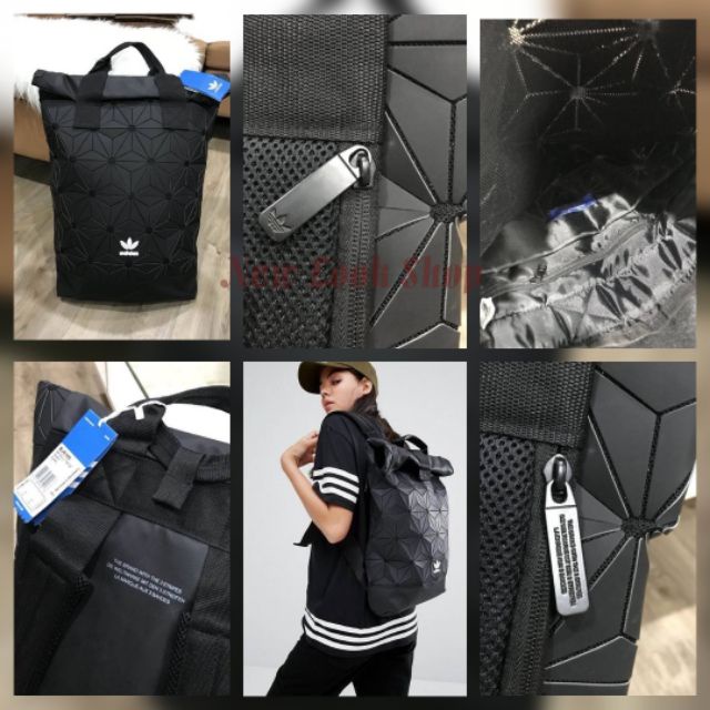 [ถูกที่สุด​ แท้💯]​ กระเป๋า​เป้กีฬา​ Adidas 3D Roll Top Backpack พร้อมส่ง ดีไซน์สุดฮิต​ สไตล์ ISSEY MIYAKE กระเป๋าเป้กีฬ