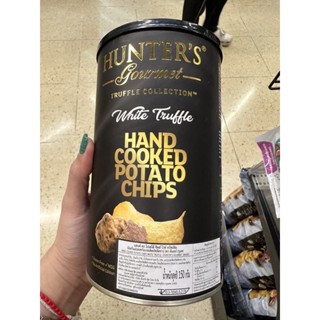 [ พร้อมส่งฉลากไทย ]🇦🇪🍄🥔 Hunter’s Gourmet Hand Cooked Potato Chips – White &amp; Black Truffle – Truffle Collection