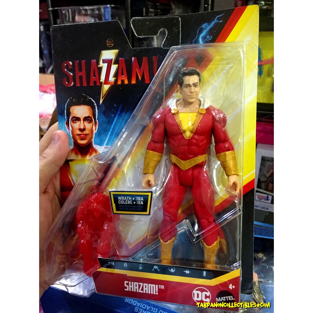 [2019.05] Mattel Shazam Movie Shazam 6-Inch Basic Figure (เพ้นคิ้ว/ตา ไม่ค่อยดี จะสุ่มส่งไป ดูรูปประ