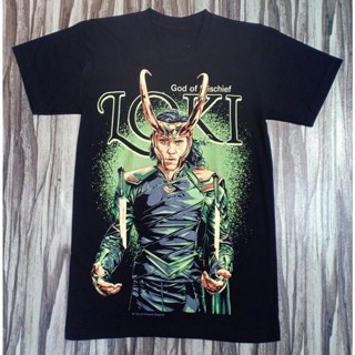 【HD printing】 LOKI END GAME GOD OF MISCHIEF MARVEL UNIVERSE HERO COLLECTION ORIGINAL 100%COTTON T-SHIRT_03