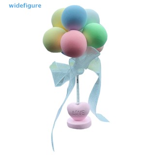 Widefigure ลูกโป่งเขย่าหัว เครื่องประดับ สําหรับตกแต่งรถยนต์