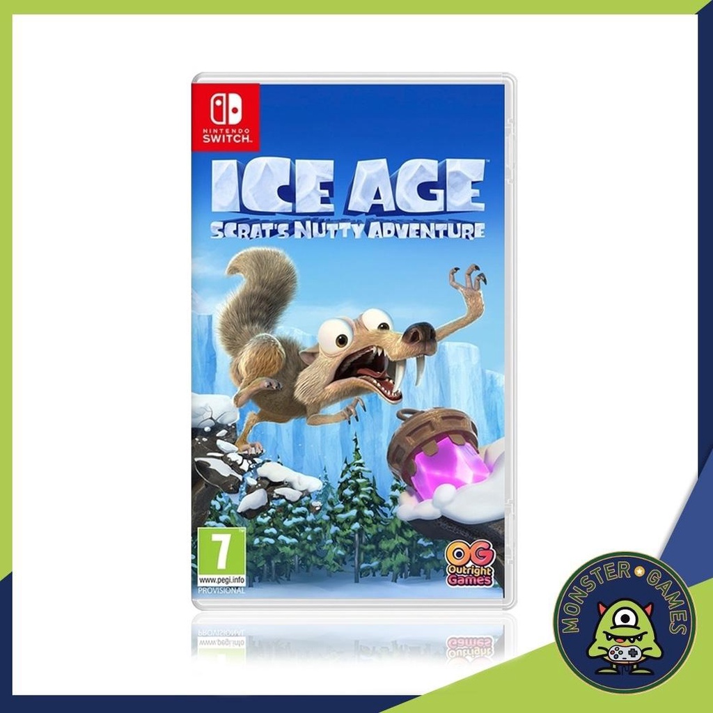Ice Age Scrat’s Nutty Adventure Nintendo Switch game  แผ่นแท้มือ1!!!!! (เกมส์Switch)(Ice Age Switch)