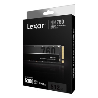 512GB SSD LEXAR NM760 PCIe G4x4 NVMe M.2 2280 (LNM760X512G)