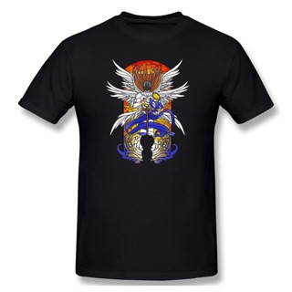 Fashion Printed T-Shirt Cotton Loose Digi Glass Digimon For Men_11