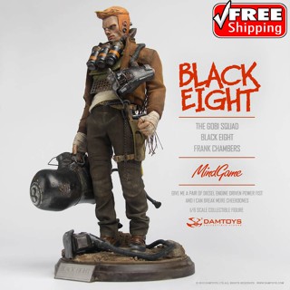 🔥 In Stock 🔥 1/6 Scale Toy Collectibles Special Limited Figure DAMTOYS MindGame Series Gobi Squad Black Eight Frank