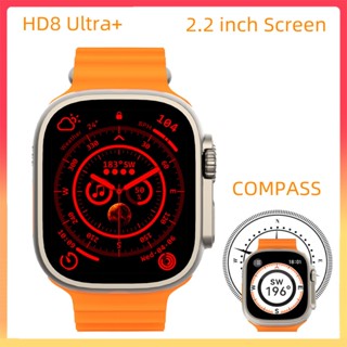 Certafina HD8 Ultra + สมาร์ทวอท์ชจริงสกรูล็อค49Mm Series 8บลูทูธ NFC IP68กันน้ำ Siri ด้วยเข็มทิศ Android IOS