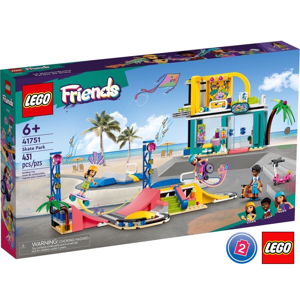 เลโก้ LEGO Friends 41751 Skate Park