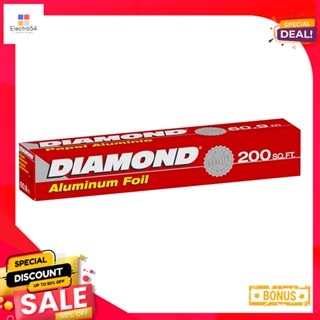 ไดมอนด์Foil12" นิ้วอะลูมิเนียมฟอยล์12x 200ตารางฟุตDiamondAluminum Foil12" 200 xsq.ft