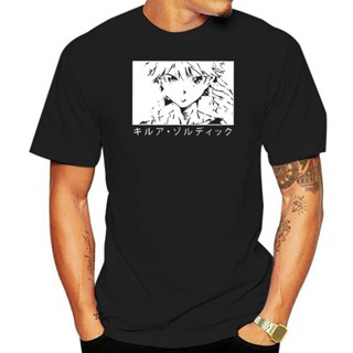 100% cotton T-shirt Hunter X Hunter Killua pirnt female Japanese anime vintage top fun cartoon print loose O-neck t_02