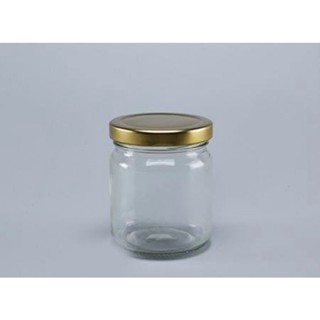 ขวดแก้ว อาซ่าคอก ตัวฝาสีทอง  ขนาด60ml
