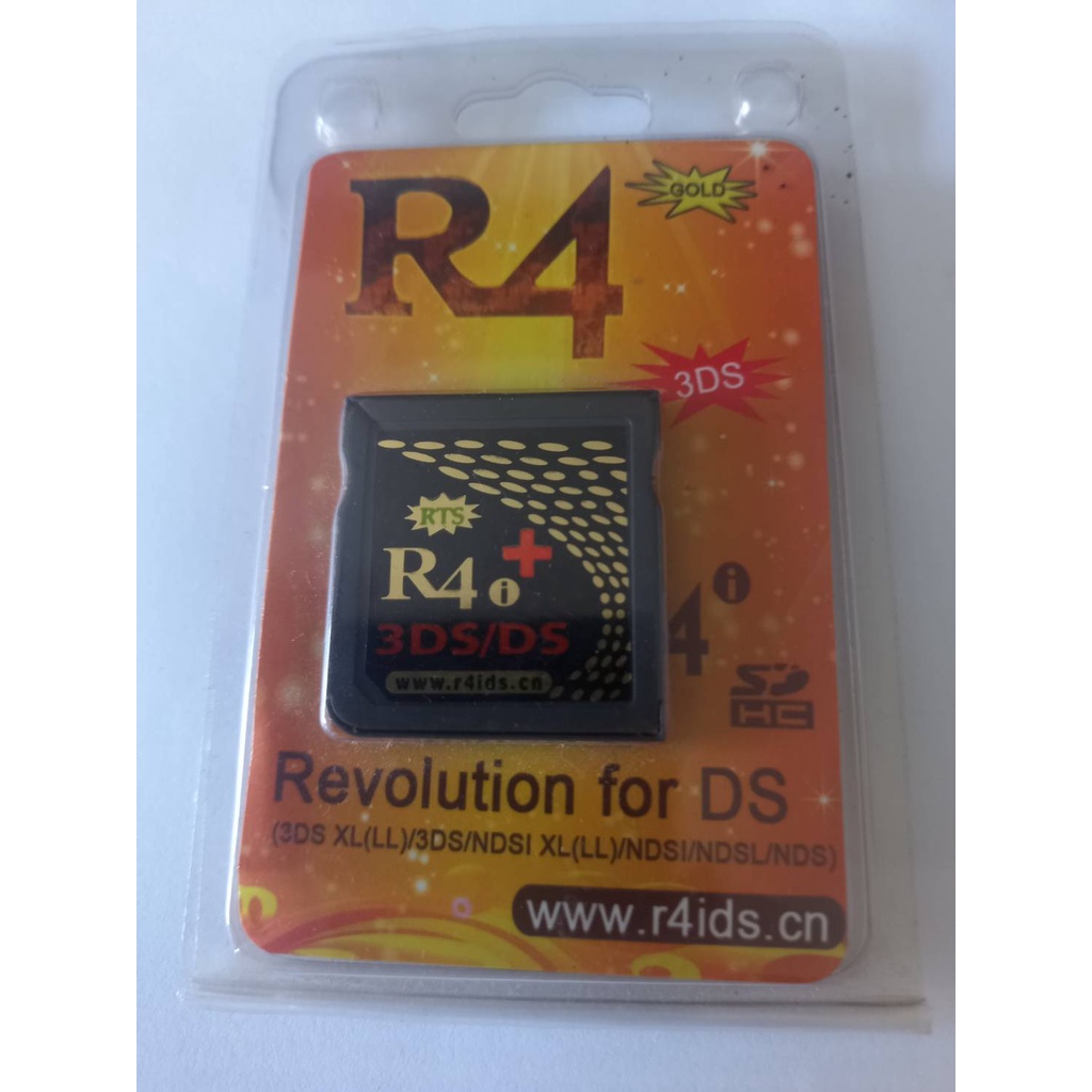 ตลับ R4i Gold 3DS Plus เล่นเกมส์กอป NDS บนเครื่อง 3DS NDS ทุกรุ่น ใช้แปลง 3DS ได้ด้วย ntrboot ให้เป็