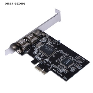 Ozth การ์ดควบคุม PCIe Firewire 4 พอร์ต สําหรับ Windows 10,IEEE 1394 PCI Express