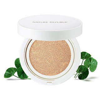 [Nature Republic] Green Derma Mild Cica Serum Cover Cushion SPF50+ PA+++ 14g