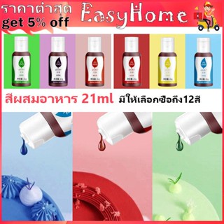 สีผสมอาหาร วินเนอร์ ขนาด 21 ml(มีให้เลือกซื้อถึง12สี) สีผสมอาหารน้ำ สำหรับเค้ก สีผสมตกแต่ง สีใส่อาหาร สีทำทำขนม สีเจล