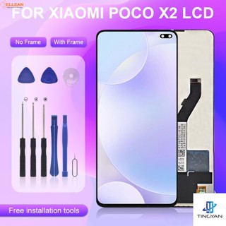 หน้าจอสัมผัส lcd ดิจิไทเซอร์ Poco X2 สําหรับ Xiaomi Redmi K30 จัดส่งฟรี พร้อมเครื่องมือ