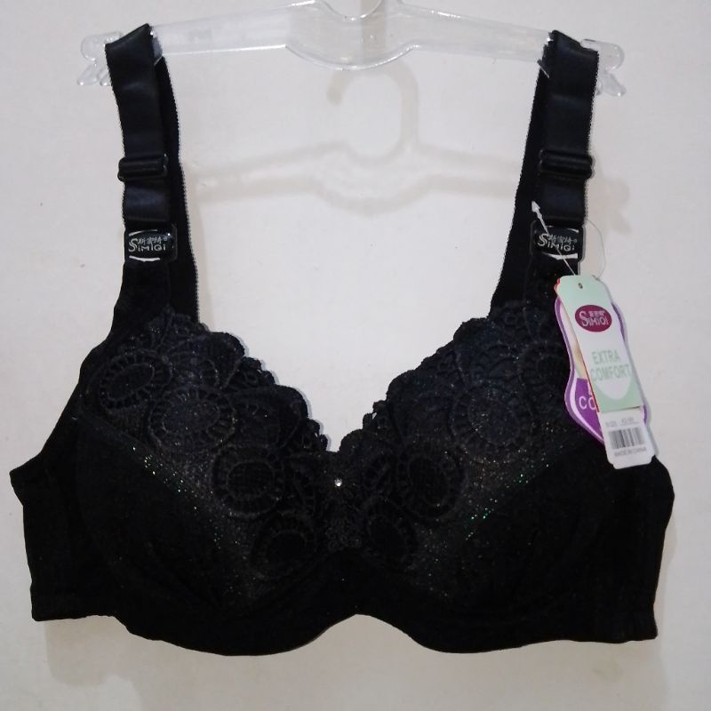Sy BRA EMBOSSED WIRELESS THIN FOAM CUP C JUMBO SIZE 6220