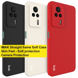 ของแท้ Imak เคสโทรศัพท์มือถือซิลิโคน TPU แบบนิ่ม สีสันสดใส สําหรับ Redmi K60E 5G