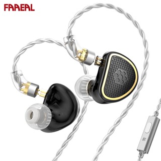 Faaeal TRN Xuanwu หูฟังอินเอียร์ แบบมีสาย SPD+BA ไฮบริด ตัดเสียงรบกวน IEM สําหรับวิ่ง เล่นกีฬา