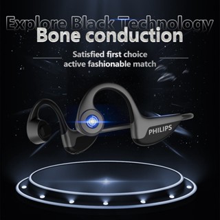 หูฟังบลูทูธ Philips หูฟังออกกำลังกาย bone conduction บลูทธออกกำลังกาย กันเหงื่อ Wireless หูฟังการนำกระดูก img 1