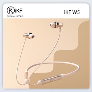 iKF W5 หูฟังบลูทูธไร้สาย V5.3 Type-C อินเตอร์เฟส ตัดเสียงรบกวน สแตนด์บายนาน สําหรับออกกําลังกาย ฟิตเนส