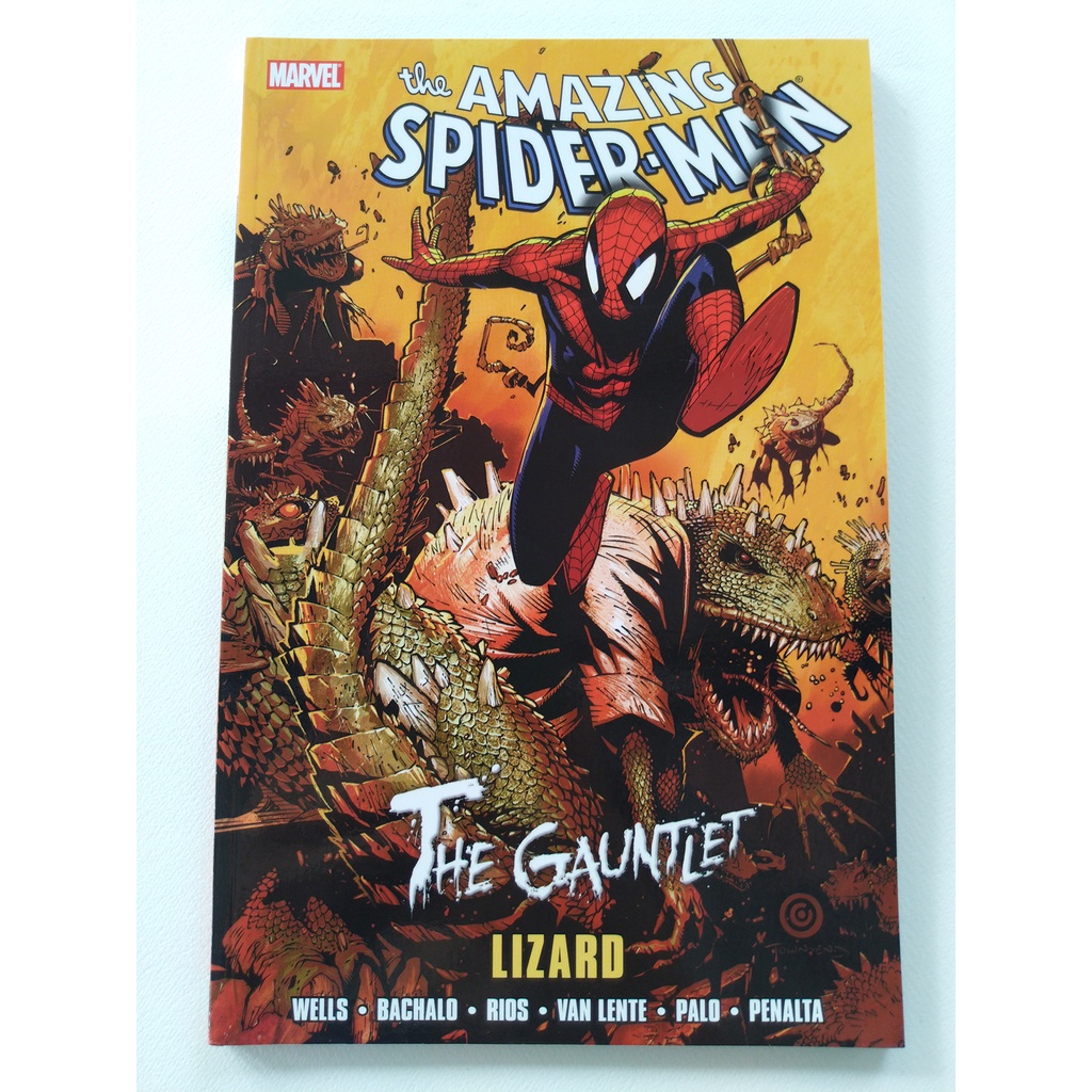 หนังสือการ์ตูน Amazing Spider-Man: The Gauntlet - Lizard (2011) ภาษาอังกฤษ