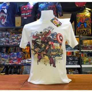 เสื้อยืดMarvel_ลิขสิทธิ์แท้สีขาว(mvx-088)_05