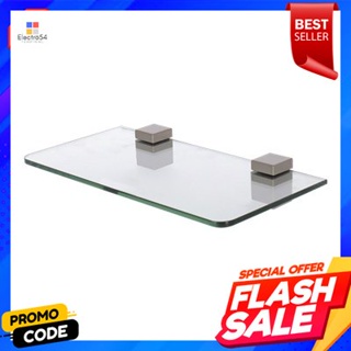 Shelf ชั้นวางกระจกพร้อมขารับชั้น Cubes KASSA HOME รุ่น CG420C ขนาด 41 x 21 x 5.8 ซม. สีใสGlass Shelf with Legs for Cubes