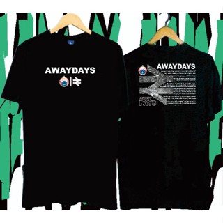 เสื้อยืดแขนสั้น พิมพ์ลายเสือ Persija AWAYDAYS distro สําหรับผู้ชาย และผู้หญิง