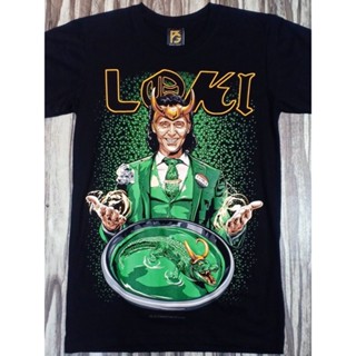 PG32 PREMIUM GRADE BLACK TIMBER COTTON TSHIRT LOKI GOD OF MISCHIEF MARVEL UNIVERSE AVENGERS HERO MOVIE EDITION_01