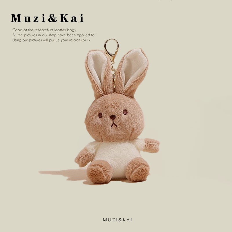 Muzikai จี ้ น ่ ารักตุ ๊ กตานมชากระต ่ ายตุ ๊ กตาจี ้