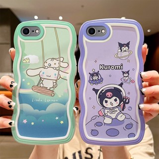 เคส iPhone 6 เคส iPhone 6s เคส iPhone 7 8 se 2020 6 plus 6s plus 7plus 8plus เคสโทรศัพท์การ์ตูนน่ารัก Tpu เคสนิ่ม กรอบคลื่น เคสโทรศัพท์ใส