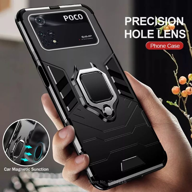 เคส XIAOMI POCO M3 M3 PRO 5G / POCO M4 PRO 4G / POCO M5 M5S / POCO M7 PRO 5G / POCO C40 RUGGED ARMOR