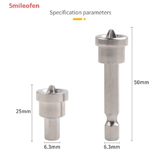 [Smileofen] ใหม่ ดอกไขควงแม่เหล็ก ก้านหกเหลี่ยม สําหรับงานไม้