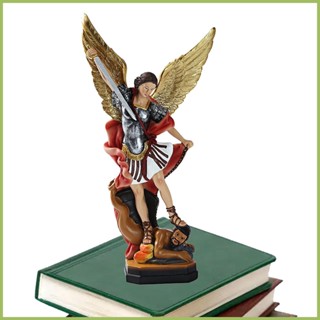 รูปปั้นมังกร Saint Michael Archangel Michael หลากสี สําหรับตกแต่งบ้าน