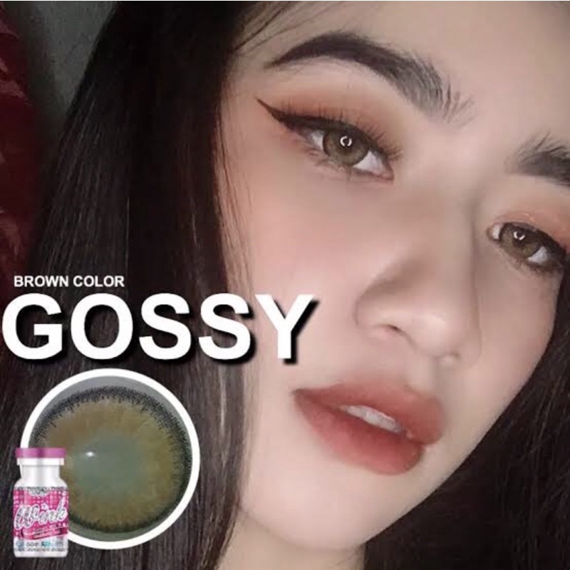 คอนแทคเลนลาย Gossy สีเทา,สีน้ำตาล