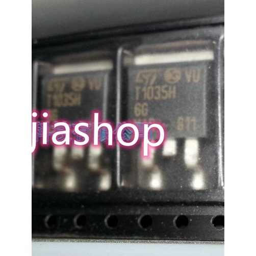 2 ชิ้น T1035H-6G T1035H 1035H T1035H-6G-TR TO-263 D2PAK 600V10A ใหม่ original jiashop