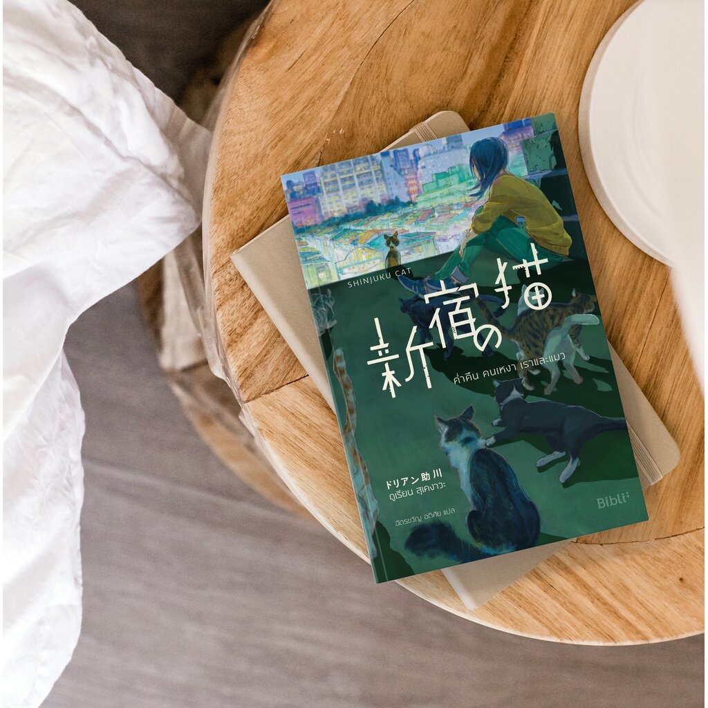 หนังสือ ค่ำคืน คนเหงา เราและแมว -นวนิยายอบอุ่นหัวใจ ความสัมพันธ์น่าประทับใจระหว่างคนกับแมว