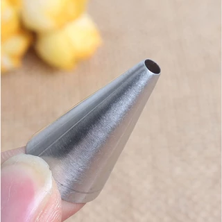 หัวฉีดไอซิ่ง ทรงกลม สําหรับตกแต่งเค้ก คุกกี้ มาการอง DIY 15 ชิ้น