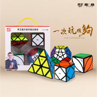 Qiyi Magic Cube kit 3x3 Megaminx 3x3 Pyraminx 3x3 Skewb 3x3 Maple Leaf Lvy set &amp; &amp; **** ---- &amp; 7toe