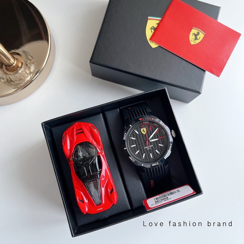 👑ผ่อน0%~แท้100%👑 นาฬิกาข้อมือ SCUDERIA FERRARI MEN'S GIFT SET 0870059