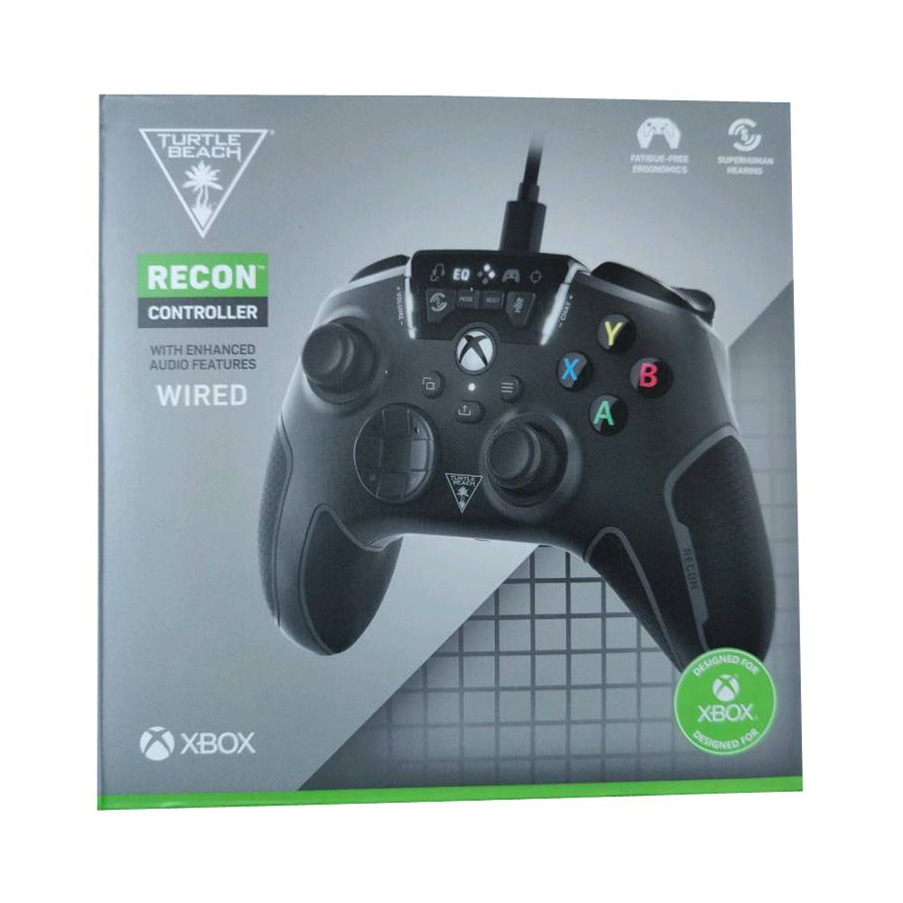 Turtle Beach Recon Controller (Wired, Black) for Xbox Series X|S, Xbox One &amp; PC