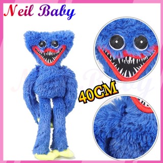 40cm Huggy Wuggy Stuffed Plush Toy Poppy Playtime Game Horror Doll Scary Soft Peluche Toys For Children Boys Birthday Gift