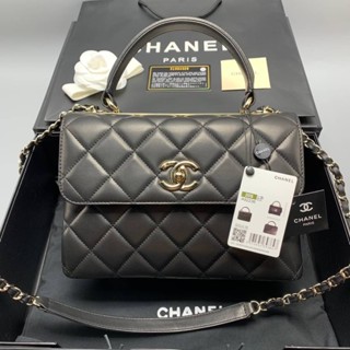 Chanel  Grad original  Size 25Cm free box set หนังเเท้ทั้งใบ