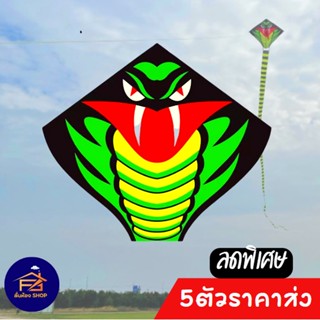 (📌พร้อมส่ง) ว่าว ว่าวงู ขนาด 1 เมตร หางยาวสุด 9 เมตร แถมเชือก 100 เมตร ทุกตัว สินค้าพร้อมส่งจากไทย