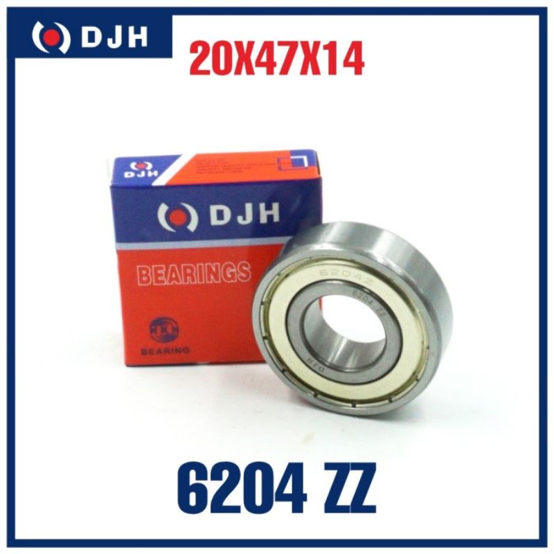 Djh LAHER BEARING 6204 ZZ IRON