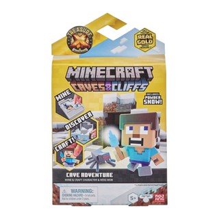 (ของแท้100%) Treasure X Minecraft Caves &amp; Cliffs Cave Adventure Pack