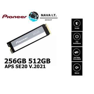 COINSคืน15%⚡FB9JMZV6⚡ PIONEER 256GB 512GB 1TB SSD APS SE20 V.2021 M.2 NVME 2000/1200 MB/S รับประกัน 3 ปี