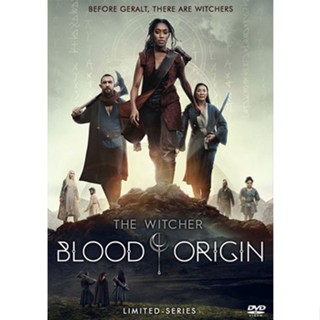 DVD ซีรีย์ เสียงไทยมาสเตอร์ The Witcher Blood Origin เดอะ วิทเชอร์ นักล่าจอมอสูร ปฐมบทเลือด