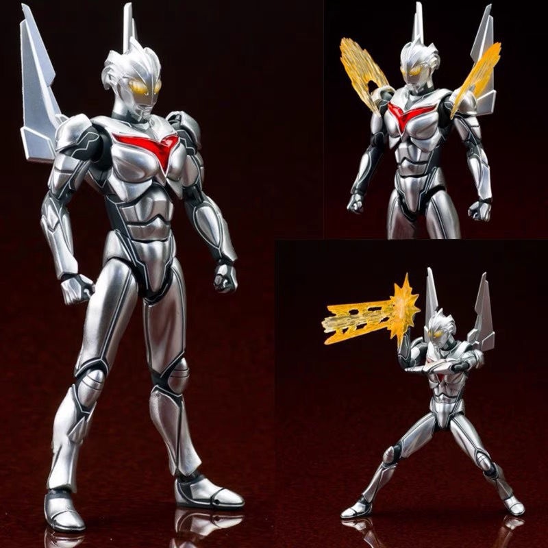 [พร้อมส่ง] โมเดลฟิกเกอร์ ตุ๊กตาอุลตร้าแมน Noah Ultraman Shining Dark Triga Nexus ขยับข้อต่อได้ ของเล