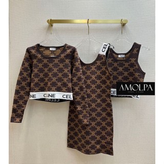 เสื้อ​celine​ set3ชิ้นส่งฟรีมีของแถม